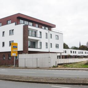 Mehrfamilienhaus und Reihenhäuser in Werne