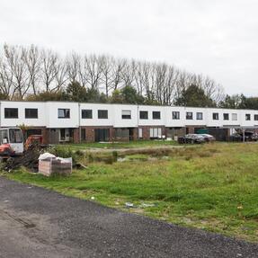 Mehrfamilienhaus und Reihenhäuser in Werne