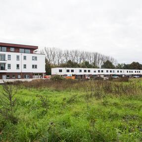 Mehrfamilienhaus und Reihenhäuser in Werne